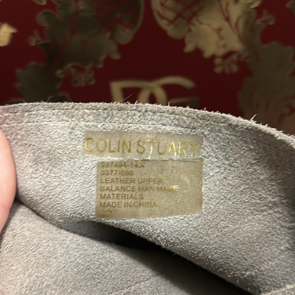 Colin Stuart suede fringe slouch boot - Picture 3 of 5